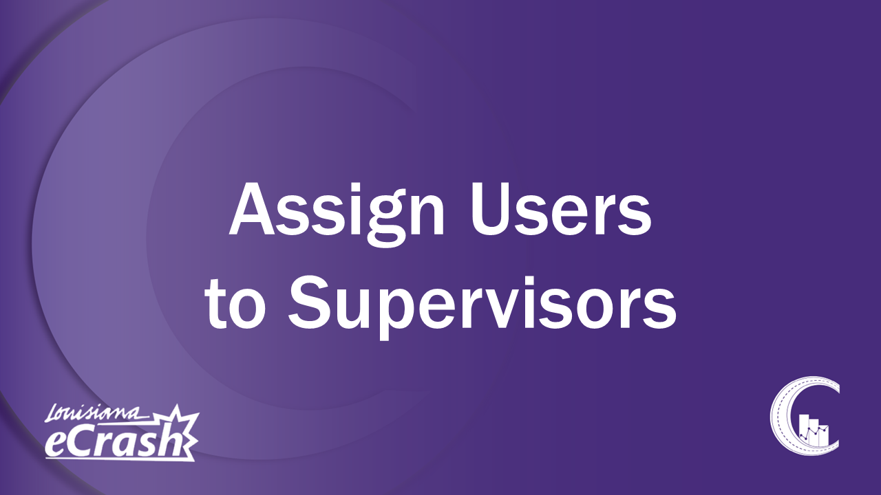 Assign Users to Supervisors